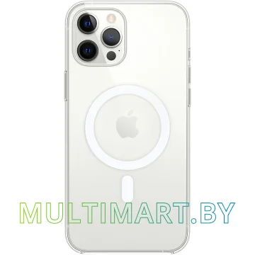 Чехол для телефона Apple MagSafe Clear Case для iPhone 12 Pro Max (прозрачный) картинка 4